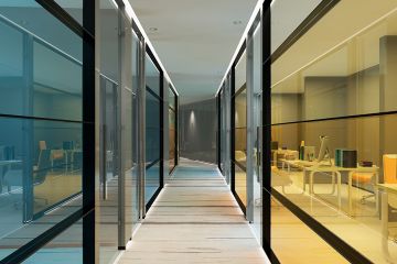 為何當(dāng)下流行玻璃隔斷-秉帝隔斷